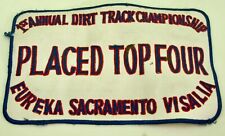1st Annual Dirt Track Championship Top 4, Eureka-Visalia-Sacremento VINTAGE  picture