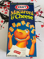 NIB Supreme Kraft Macaroni & Cheese Sealed Box 100% Authentic picture
