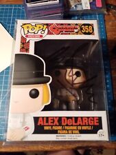 Funko Pop Clockwork Alex DeLarge 358 Signed by Malcolm McDowell with COA STB-29 picture