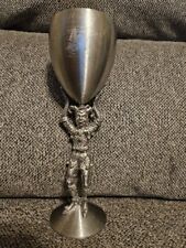 Royal Order Of Jesters, Pewter Goblet 8.75” T Renaissance Foundry Kitsch/Couture picture