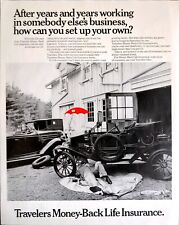1967 Travelers Life Insurance Money Back Be Your Own Beneficiary Print Ad picture