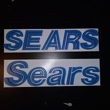 Two- 15 Inch Sears 3D Logo Signs 3D Printed Reproduction wall signs 1994 & 2004 picture