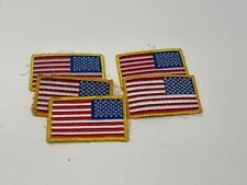5 Reverse American Flag Patches Removed From US Army Uniforms Early GWOT BDU DCU picture
