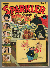 Sparkler Comics #8 United Features Syndicate 1942 VG/FN 5.0 picture