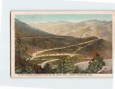 Postcard Upper Hairpins & Windy Point Lariat Trail Lookout Mountain Colorado USA picture