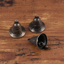 11pcs bronze bells Diy Craft Charms Metal Bell Brass Statue Small Bells for picture