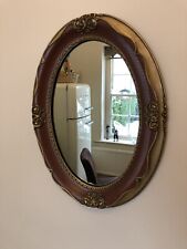 Beautiful Vintage Oval Ornate Mirror a really great item picture