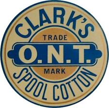Clark's Spool Cabinet Decal picture