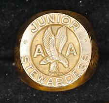 Vintage 1950's American Airlines Junior Stewardess Ring picture