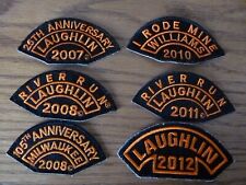 6 Vintage Harley Davidson Motorcycle Patches picture