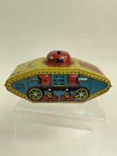 Vintage Marx Tin Military Toy Bank U.S.A  X675 Superb And Complete picture