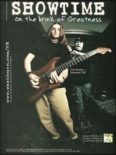 Shadows Fall Jon Donais Washburn Guitars advertisement 2002 guitar ad print picture