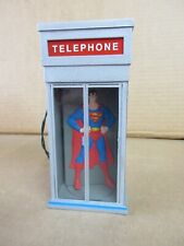 Vintage Hallmark Keepsake Superman Telephone Booth Light And Motion Ornament picture