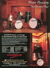 2007 Print Ad of Canopus Drum Kits & Snares at Steve Maxwell Drum Shop Chicago picture