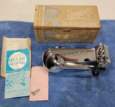 Vintage 1940s 1950s Rival Can-O-Mat Magnetic Deluxe Wall Mount Can Opener Chrome picture