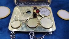 Vintage Silver Toned Coin Purse And Makeup Compact, Charmand picture
