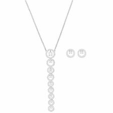 Swarovski Creativity Long Necklace and Earrings Set 5431649 NEW No Sleeve picture