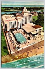 Cadillac Hotel Oceanfront 39th 40th Sts Miami Beach FL Florida Postcard PM WOB picture