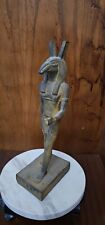 Egyptian God Seth Statue from Stone , Handmade Egyptian Statue picture
