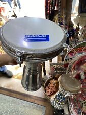 PROFESSIONAL Egyptian Doumbek,Aluminium Darbuka, Drum Silver Color 11