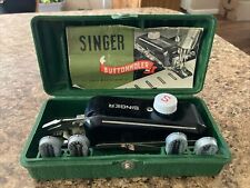 Vintage 1948 Singer Buttonholer No. 160506 With Manual And Accessories. picture