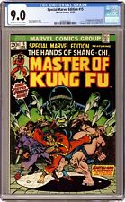 Special Marvel Edition #15 CGC 9.0 1973 4348307015 1st app. Shang Chi picture