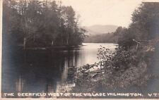  Postcard The Deerfield West of the Village Wilmington VT picture