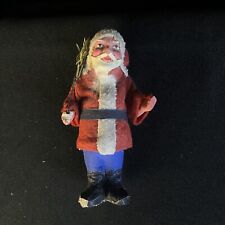 ANTIQUE GERMAN  WOOD CUTTER  SANTA  CANDY CONTAINER 1900s PRE-OWNED picture