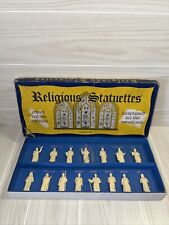 Marx Religious Statuettes 15-Piece Set With Christ & His Apostles, Nativity Box picture