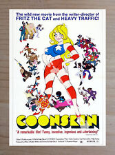 Historic Coonskin 1975 Movie Advertising Postcard picture