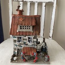 Rare Windy Meadows Pottery Ramshackle Building LE 12/25  Signed Jan Richardson picture