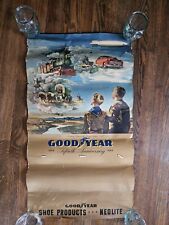 VINTAGE 1948 GOOD YEAR TIRES PROMO AD EVERETT HENRY CALENDAR  picture