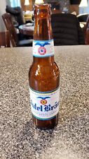 Vintage Adel Brau 12 Ounce Beer Bottle Wausau Brewing Co Paper Label Wisconsin picture