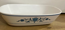 Blue Haven Pattern Progression Line by Noritake China Oval Vegetable Bowl picture