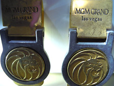 Vintage MGM Grand Las Vegas Money-clips X2 (Pre-owned)  (PLZ READ BELOW) picture