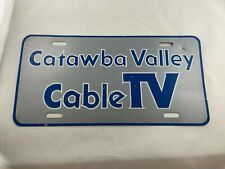 Catawba Valley Cable TV Licence Plate picture