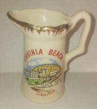 Virginia Beach Alan B Shepard The Dome Vintage Souvenir Mini Creamer Pitcher picture
