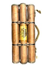 WW2 Canadian Army ZL&T 2 Inch Signal Carry Tubes Transit Case RARE picture