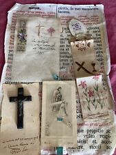RARE ANCIENT LOT HOLY RELICS : N. 4 - Stunning - Special Hand-painting  / made picture