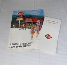 Vintage 1970s Dairy Queen Brazier Franchise Info Folder Minneapolis MN Ice Cream picture