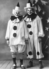 Clown Vintage Circus Photo Black And White Picture Antique Style Wall art picture