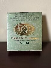 JOB ORGANIC SLIM Papers  Full Box  24 Booklets picture