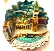 Venice Italy San Marcos Square Souvenir Miniature Figurine, Made in Italy picture