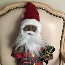 Brown Santa Claus Doll Brand New. Unique, picture