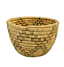 Native American Navajo Pima Basket Coiled 8