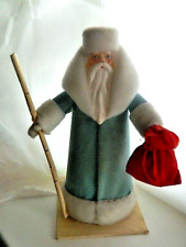 Figurine Soviet Santa Claus Ded Moroz (Дед Мороз) 32 sm USSR Vintage 60s picture