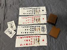 VINTAGE TRITON THE NEW YORK CONSOLIDATED CARD COMPANY PLAYING CARD DECK picture