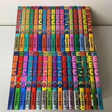 Beck Japanese language Vol.1-34 Complete set Manga Comics Japanese language Used picture