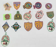 Vintage 1950s-60s Boy Scouts Council Camporee Patches Mixed Lot of 16 picture