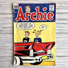 ARCHIE COMICS 102 July 1959 Low Grade Harry Lucey Classic Cadillac Car Cover picture